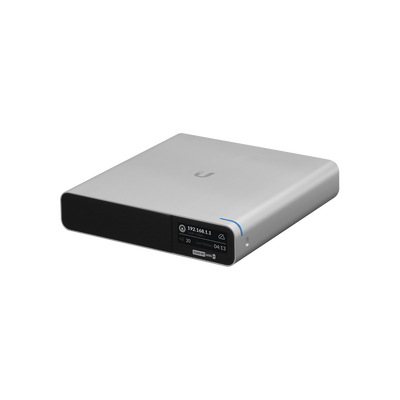 [UCK-G2-PLUS] UniFi OS Console Cloud Key Gen2 PLUS / con aplicaciones UniFi Network y Protect, para hasta 50 dispositivos y 20 cámaras UniFi HD, incluye disco duro 1TB