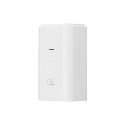 [POE-24-7W] Adaptador PoE Ubiquiti Gigabit de 24 VDC, 0.3 A