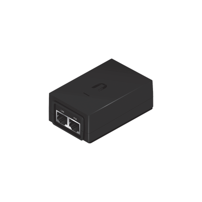 [POE-48-24W-G] Adaptador PoE Ubiquiti de 48VDC, 0.5A puerto Gigabit