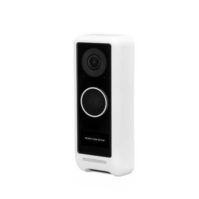 [UVC-G4-DOORBELL] UniFi Protect G4 Doorbell, WiFi, Resolución HD 2MP, Visión Nocturna IR 6 Mts, AI para Detección de Eventos, Audio Bidireccional, Protección IPX4