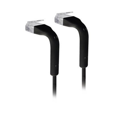 [UC-PATCH-1M-RJ45-BK] UniFi Ethernet Patch Cable Cat6 de 1 Metro (3.28 Pies), Color Negro
