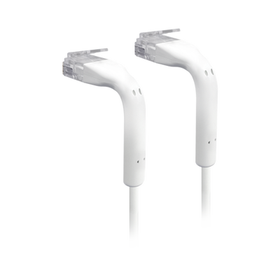 [UC-PATCH-2M-RJ45] UniFi Ethernet Patch Cable Cat6 de 2 Metros (6.56 Pies), Color Blanco