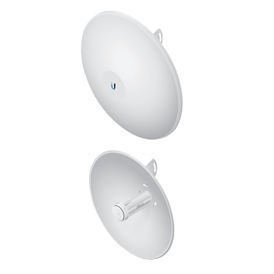 [NBE-M-5AC-500] NanoBeam 802.11ac hasta 450 Mbps, antena integrada de 27 dBi Sin airView