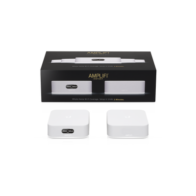 [AFI-INS] Kit AmpliFi Instant para Wi-Fi en residencias medianas, incluye 1 Router y 1 repetidor para WiFI Mesh