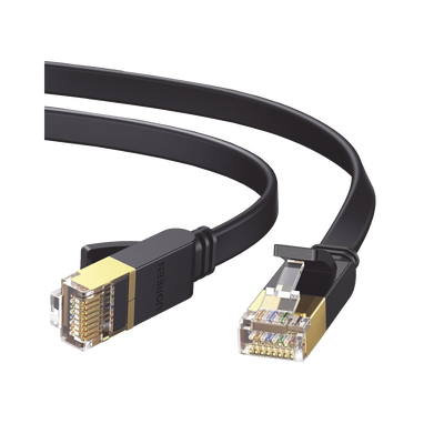 [11260] Cable Ethernet Plano Cat7 U/FTP 10 Gigabit 600MHz 1 Metro (3.28 Pies)