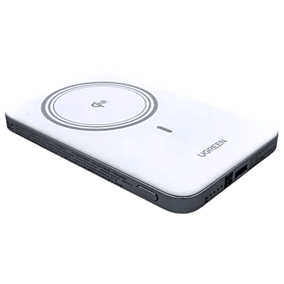 [95931B] Power Bank Magnético Inalámbrico / 5000 mAh / 20W USB-C PD3.0 + 15W Carga Inalámbrica / Compatible MagSafe y Qi / Diseño Ultrafino 8.6 mm (0.3 in) / Carga Simultánea Cable + Inalámbrica / Bater&iacute