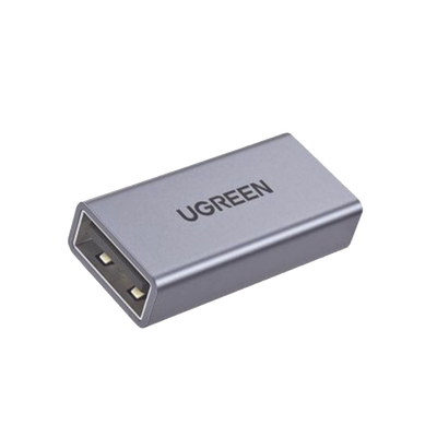 [20119] Adaptador USB-A Hembra a USB-A Hembra / USB 3.0 / Velocidades de Transferencia de Datos de Hasta 5 Gbps / Carcasa de Aluminio / Compacto y Portátil / Plug & Play / Compatible con Versiones Anteriores de USB