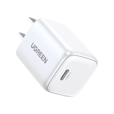 [15329B] Cargador Mini de 30W serie Nexode | 1 USB-C de Carga Rápida | Tecnología GaN II | Power Delivery 3.0 | Quick Charge 4.0 | Carga Inteligente | Múltiple Protección  | Mayor Eficiencia Energética | Color Blanco.