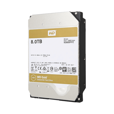 [WD8004FRYZ] Disco Duro Gold de 8TB / Clase Enterprise / 5 AÑOS DE GARANTÍA