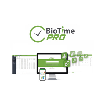 [ZKBTPPRI] Software de Gestión Centralizada de Asistencia BIOTIMEPRO Licencia PRIME 75 dispositivos y 8000 empleados