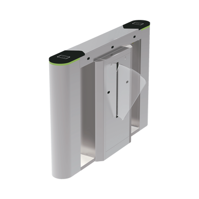 [FBL6200] Unidad central para puerta de cortesía tipo FLAP bidireccional / 30 personas por minuto / Acabado de Lujo / Apertura en 1 segundo / Acero inoxidable / Indicadores LED / Alarma por acceso denegado