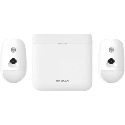 [AX-PRO-KIT-GSM-PIR-CAM] (AX PRO) KIT de Alarma AX PRO / Incluye: 1 Hub con GSM 3G/4G y Batería de Respaldo / 2 Detectores de Movimiento con Cámara (PIRCAM) / Compatible con Hik-Connect P2P