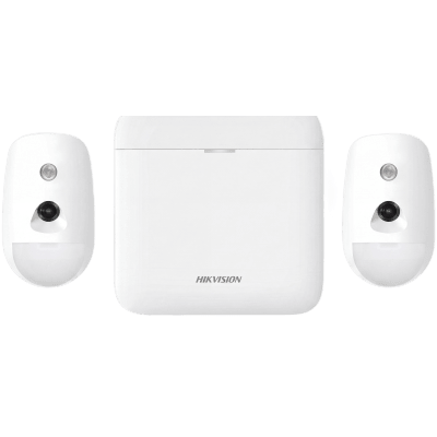 [AX-PRO-KIT-PIR-CAM] (AX PRO) KIT de Alarma AX PRO / Incluye: 1 Hub con Batería de Respaldo / 2 Detectores de Movimiento con Cámara (PIRCAM) / Compatible con Hik-Connect P2P