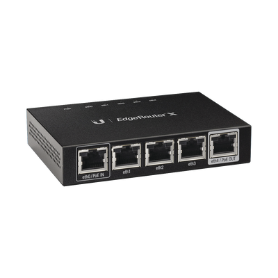 [ER-X] EdgeRouter X de 5 puertos Gigabit con funciones avanzadas de ruteo