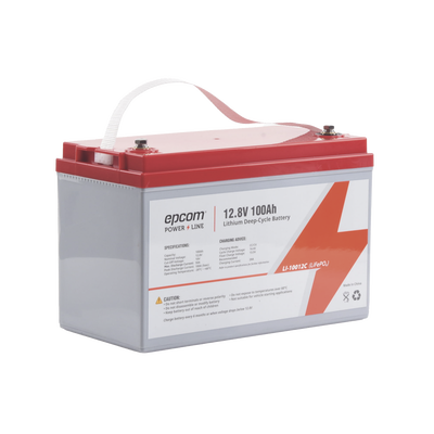 [LI-100-12C] Batería de Litio Ciclo Profundo 12.8 Vcc 100Ah (LiFePO4)