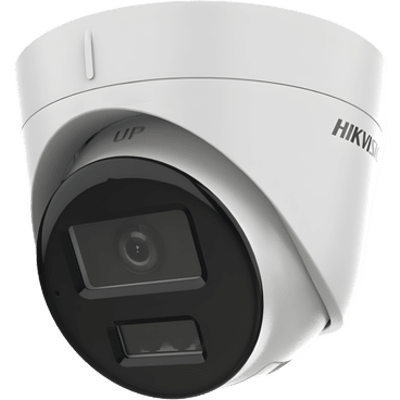 [DS-2CD1343G3-LIUF] [Dual Light] Turret IP 4 Megapixel / Lente 2.8 mm / 30 mts IR + 30 mts Luz Blanca / Micrófono Integrado / ACUSENSE Lite / Exterior IP67 / H.265 / PoE / ONVIF / Micro SD
