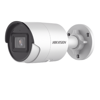 [DS-2CD2043G2-I(U)] Bala IP 4 Megapixel / Lente 2.8 mm / 40 mts IR EXIR / Exterior IP67 / WDR 120 dB / PoE / Micrófono Integrado / ACUSENSE (Evita Falsas Alarmas) / Metal  / MicroSD / ONVIF / ACUSEARCH
