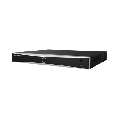 [IDS-7608NXI-I2/8P/8F] NVR 12 Megapixel (4K) / Reconocimiento Facial / 8 Canales IP / Base de Datos / Hasta 100,000 Fotografías / 8 Puertos PoE+ / 2 Bahías de Disco Duro / Switch PoE 300 mts / Bases de Datos / HDMI en 4K 