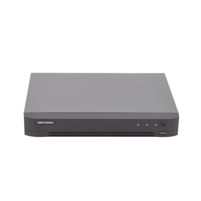 [IDS-7208HQHI-M1/FA] DVR 8 Canales TurboHD + 4 Canales IP/ 4 Megapixel/ Acusense/ Audio por Coaxitron/ Reconocimiento de rostros/1 Bahía de Disco Duro / 1 Canal de Audio