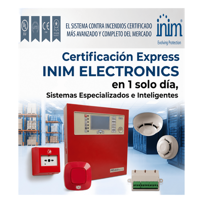 [MASTERINIM] Certificación Presencial INIM Electronics/Serie Previdia Compact en solo 1 Día 