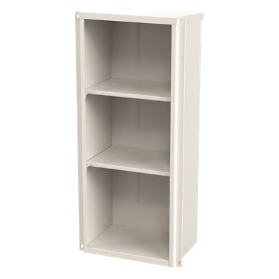 [EI-PCB-40-106-30] Gabinete Abierto de 3 Niveles / Sin Puerta / Uso Múltiple / Acero Galvanizado / 400 x 1060 x 300 mm
