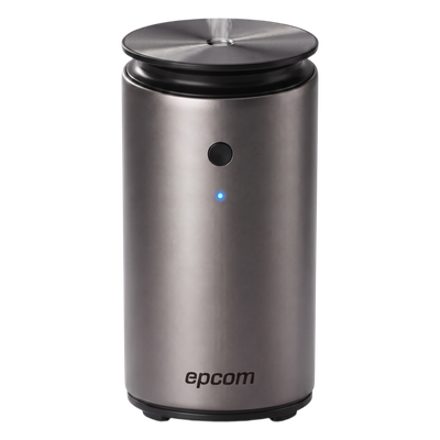 [VF50L] Difusor de Aromas Portátil para Auto y Hogar / 20 ml / Atomización Sin Agua / Batería Recargable Type-C / 3 Modos / Aluminio Color Gris