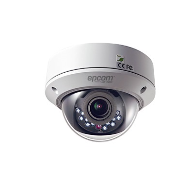 [LD-1200-V] Domo Analógico 1200 TVL / Exterior IP66 / Lente Varifocal 2.8 a 12 mm / IK10 / 30 mts IR
