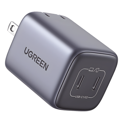 [90572] Cargador de 45W serie Nexode Mini | 2 Puertos USB-C de Carga Rápida | Tecnología GaN II | Power Delivery 3.0 | Quick Charge 4.0 | Chip Confiable y Carga Inteligente | Optimiza la Experiencia de Carga | Tecnología Thermal Guard
