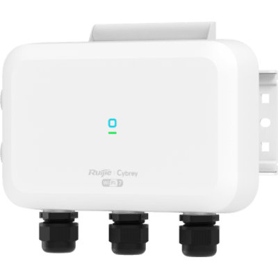 [RG-CAP72-O] Access Point Exterior Wi-Fi 7 / Doble Radio 3.57 Gbps / 4 Flujos Espaciales / 2.4 GHz y 5 GHz / IP68 / PoE+ y DC / Gestión Cloud / Fat-Fit-Cloud / Línea Cybrey