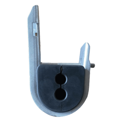 [LPSCDJH1015] Herraje de Suspensión Tipo J para Fibra ADSS / 10-15 mm / Doble Orificio / Carga 500 kg / Resistente UV