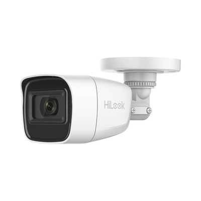 [THC-B120-PS] AUDIO POR COAXITRON / Bala TURBOHD 2 Megapixel / Gran Angular 106° / Lente 2.8 mm / 25 mts IR EXIR / Exterior IP66 / 4 Tecnologías / dWDR