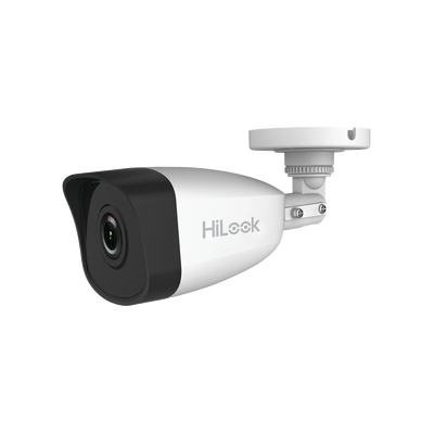 [IPC-B121H(C)] HiLook Series / Bala IP 2 Megapixel / 30 mts IR / Exterior IP67 / PoE / dWDR / Lente 2.8 mm / H.265+ / Onvif