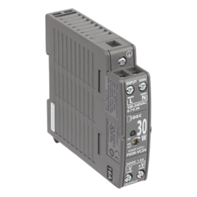[PS24-S30W] Fuente de alimentación conmutada de 24 VDC a 30 W, entrada universal 100-240 VCA, para montaje en riel DIN
