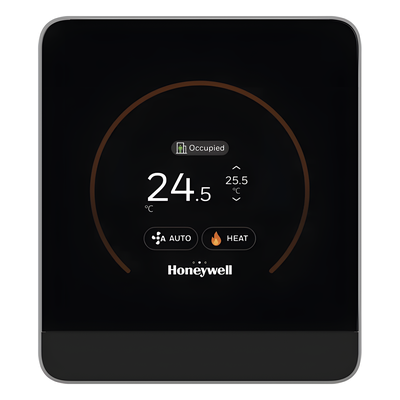 [TR100-TH-G] Módulo de pared con pantalla táctil capacitiva para temperatura y humedad, comunicación Sylk, BACnet MS/TP y Modbus RTU, serie TR100