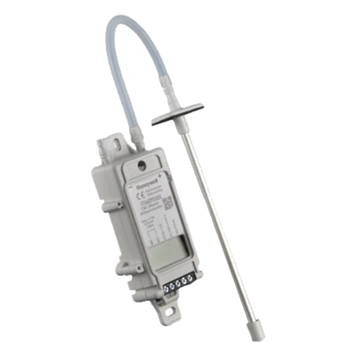 [P7660D1000D] Transmisor de presión diferencial de aire para HVAC, universal, 4 rangos seleccionables 1 a 10 in WC, con sonda estática integrada o remota y display LCD