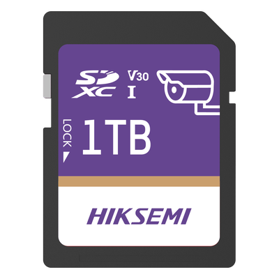 [HS-SD-P10/1TB/GUARDPRO] Tarjeta SD GuardPro P10 / 1 TB / 100 MB/s Lectura / 90 MB/s Escritura / Clase 10 U3 V30 / 3D TLC NAND / Especializada Para Videovigilancia 24/7