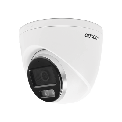 [E3K-TURBO-CX] Turret TURBOHD 3K (5 Megapixel) / Lente 3.6 mm / Micrófono Integrado / Imagen a Color 24/7 (ColorVu) / 40 mts Luz Blanca / Exterior IP67 / dWDR / 4 Tecnologías