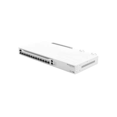 [CCR2004-1G-12S+2XS] (CCR2004-1G-12S+2XS) Cloud Core Router 12 puertos 10G SFP+, 2 25G SFP28, Fuente Redundante