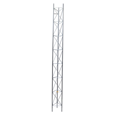 [STZ-35] Tramo de Torre Arriostrada de 3m x 35cm, Galvanizado por Electrólisis, Hasta 45 m de Elevación. Zonas Secas.