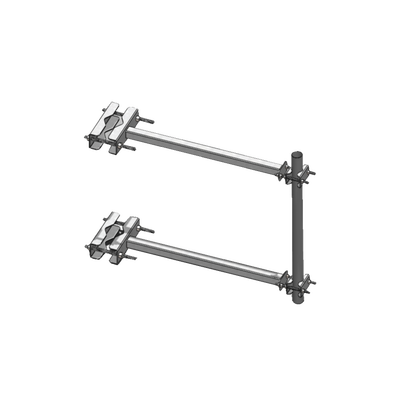 [STAB-L1] Brazo Lateral  para Torre Autosoportada, Tubo de  2" Ced. 30 X 60 cm, Sep. 60 cm.