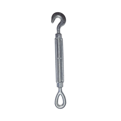 [TEN-3/8X6-OGJ] Tensor de 3/8" x 6" Acero Forjado OJO-GANCHO Galv. Inmersión en Caliente (Carga Max. 1000 lbs).