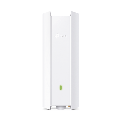 [EAP610-OUTDOOR] Punto de Acceso Omada Exterior-Interior / Wi-Fi 6 AX1800 MU-MIMO 2x2 / Mesh Omada / Alta Densidad de Usuarios / Configuración por Controlador o Stand-Alone / Para Montaje en Mástil/ Pared / Alimentación PoE+