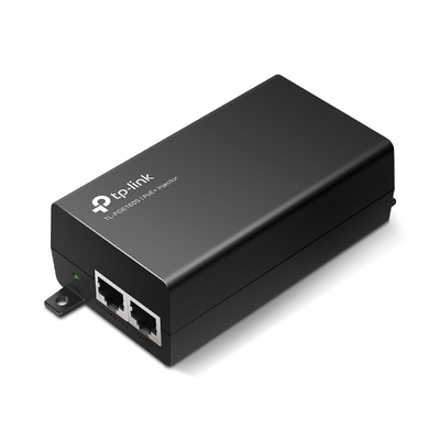 [TL-POE160S] Inyector PoE+ (30W) / Gigabit 802.3 af/at / 2 puertos 10/100/1000 Mbps / Plug and Play / Fuente alimientación Integrada