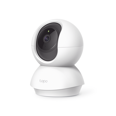 [TAPO-C210] Cámara IP Wi-Fi para hogar, 3 megapixel, audio doble vía, visión nocturna, notificación Push, acepta memoria Micro SD de para grabación. 