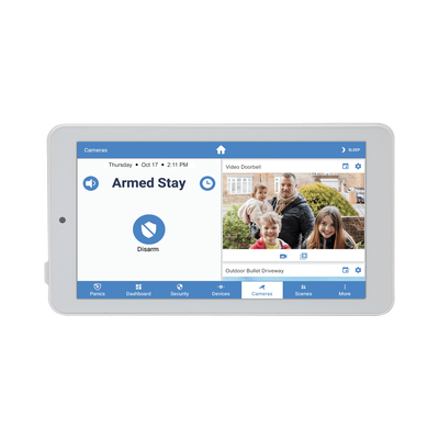 [RE667XPRO] ALULA - Touchpad Slimline para Panel ALULA / Pantalla 7'' Android / Control Local de Seguridad / Montaje en Pared y Escritorio / Wi-Fi Cifrada / Batería de Respaldo