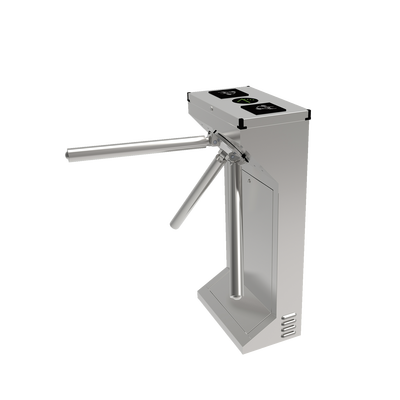 [AP-1000-HD] Torniquete Industrial en Acero Inoxidable, Bidireccional, USO RUDO, Espacio para Lectora de Proximidad