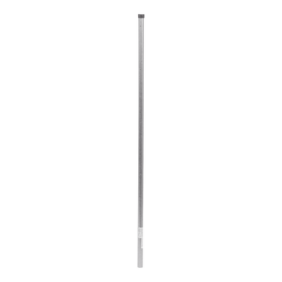 [SYS-POST-4] Poste de Esquina de 1.2m para Cerca Electrificada de Tubo Galvanizado cal. 18 de 1"Diam. Ideal para 5 Aisladores (No incluidos).