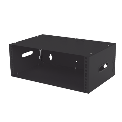 [LPWR50304U] Gabinete para Montaje en Pared liviano, 4 Unidades de rack, Profundidad máxima de trabajo 250 mm, Se envía el Gabinete Armado.