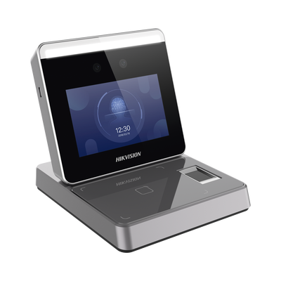 [DS-K1F600U-D6E-F] Enrolador IP de Rostros, Huellas y Tarjetas (MIFARE y EM) para iVMS-4200 / Hik-Connect Teams (USB) / Facilita el Alta de Rostros, Huellas y Tarjeta al Software 